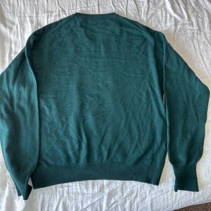 Men's Crewneck Sweater — Forest Green